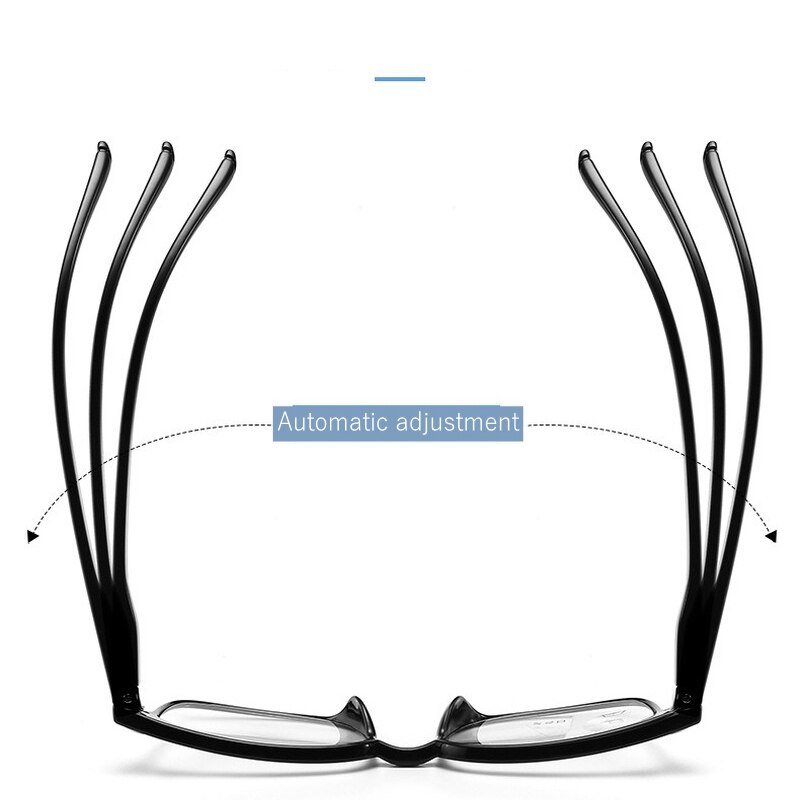 Men's Reading Glasses Progressive Multifocal Retro Presbyopic Blue Light Blocking Glasses Women Far Near Eyeglasses Eyewear +200