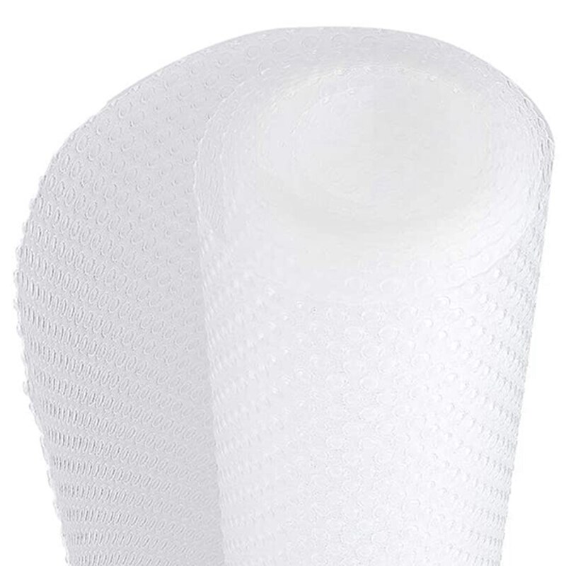 4 rollen plankbeschermers voor keuken, kast, antislip ladebeschermers voor koelkast, bureau, schoen placemats