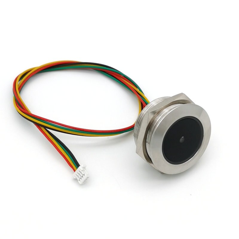 GM60 UART Stainless Steel Enclosure Controlled Ring Indicator Light 1D/QR/2D Bar Code Scanner QR Code Barcode Scanner Module