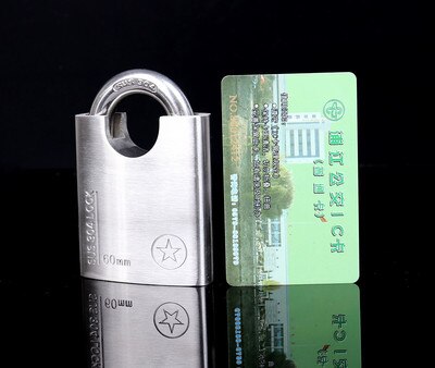 Anti-theft, tamper, waterproof, stainless steel padlocks,so safety security,padlock,door locks 40mm 50mm 60mm: 60mm