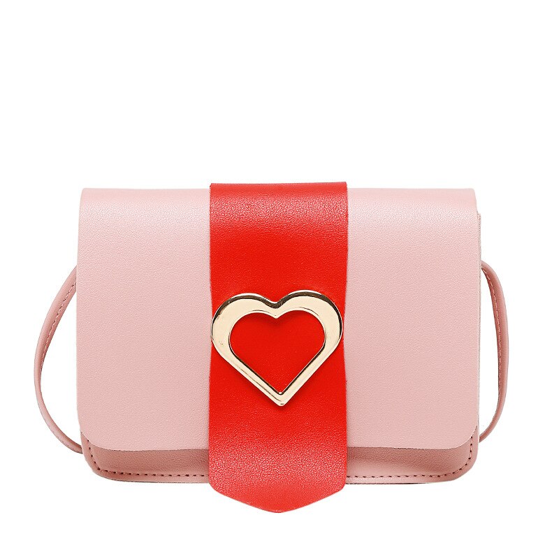 Women Ladies Leather Shoulder Bag Tote Purse Handbag Messenger Crossbody Satchel: Pink