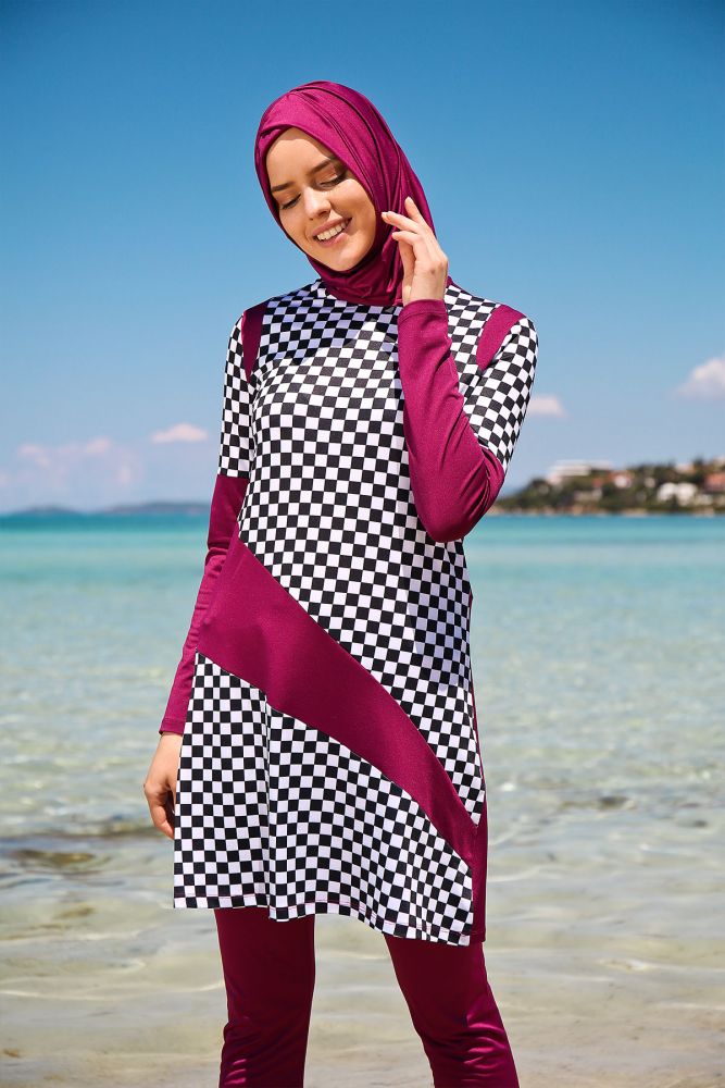 Marina 1940 islamitisch badpak maillot islamique burkini bescheiden moslim: S