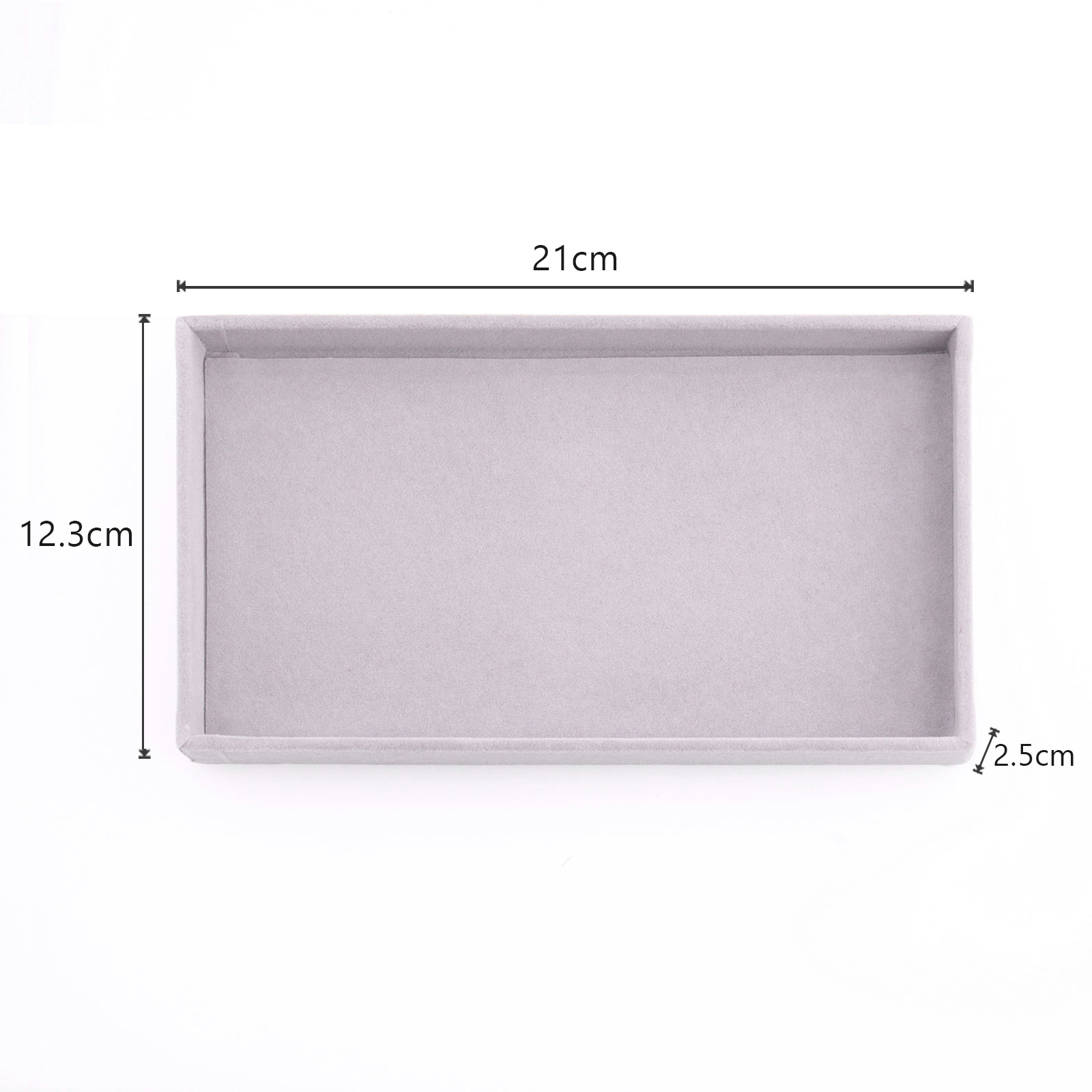 Velvet Jewelry Box Display Tray Drawer Storage Jewellery Holder For Ring Earrings Necklace Bracelet Soft Velvet Organizer Case: black