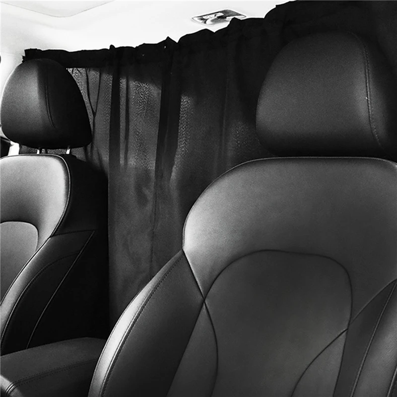2Stck Auto Isolation Vorhang Versiegelt Taxi Taxi Partition Schutz Kommerziellen Fahrzeug Klimaanlage Sonnenschirm Und Privatsphäbetreffend Vorhang