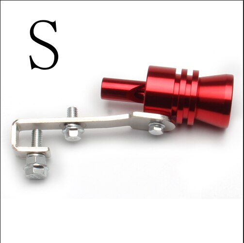 Amplificateur d'onde sonore pour Automobile, rénovation automobile, turbine, sifflet, tuyau d'échappement: Red S
