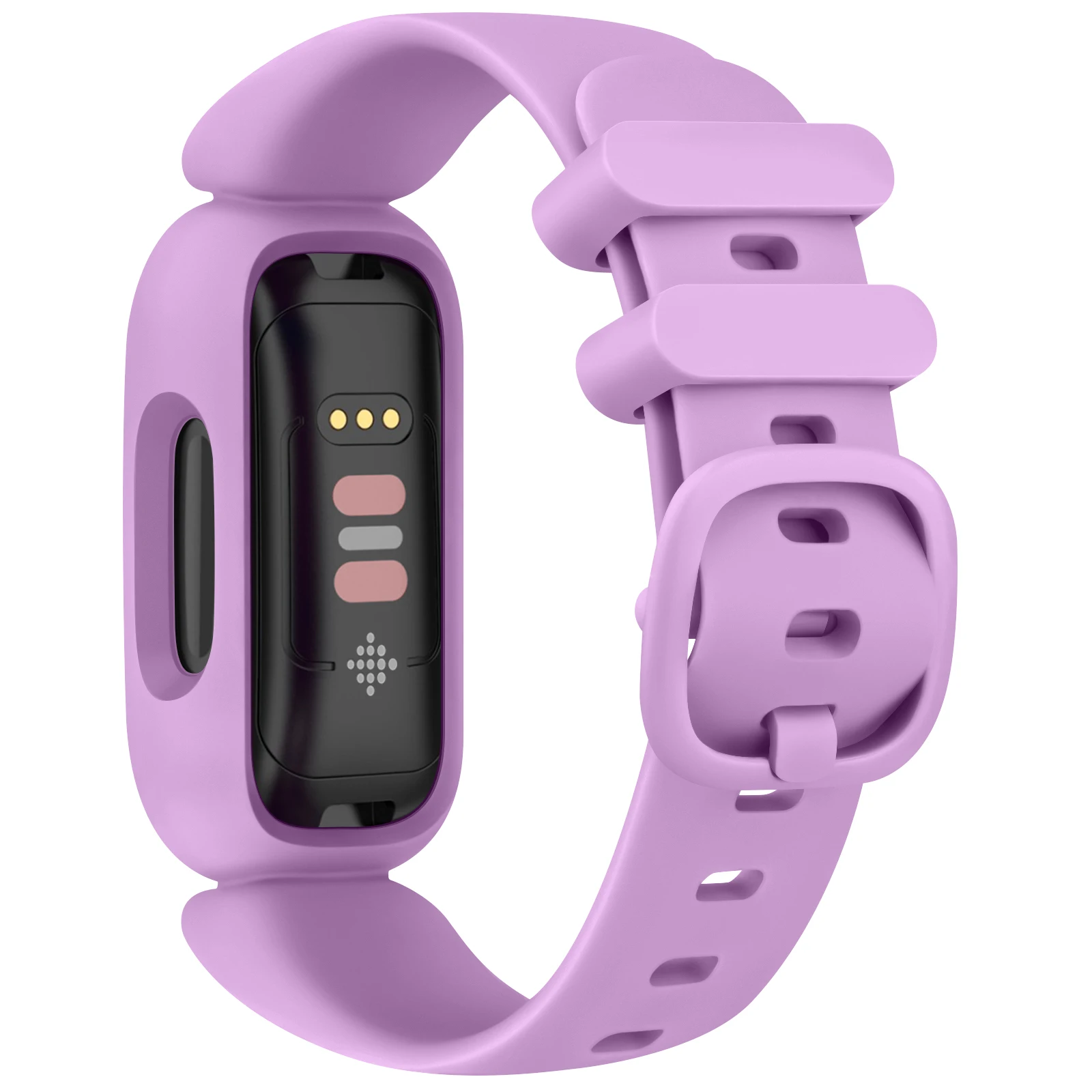 Urrem til fitbit inspire/inspire 2/ inspire hr/ace 2 3- remme armbånd til fitbit luxe armbånd udskiftningsurremme: Sort grå / 19mm