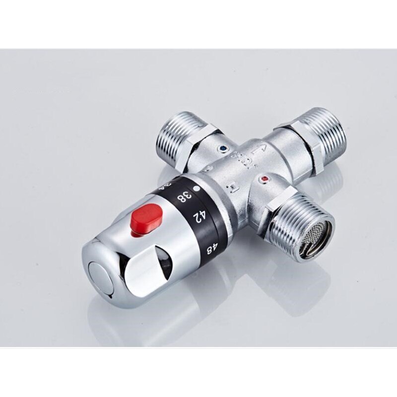 Thermostatische Messing Cartridge G1/2 = DN15 Mengkraan Warm Koud Water Temperatuur Controle Mengkraan Badkamer kraan Accessoires
