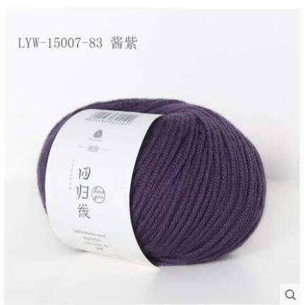 300g(50g*6pcs) 100% Merino Wool Yarn Coarse Wool Hand Woven Knitting Wool Thread Knit Scarf: LYW1500783