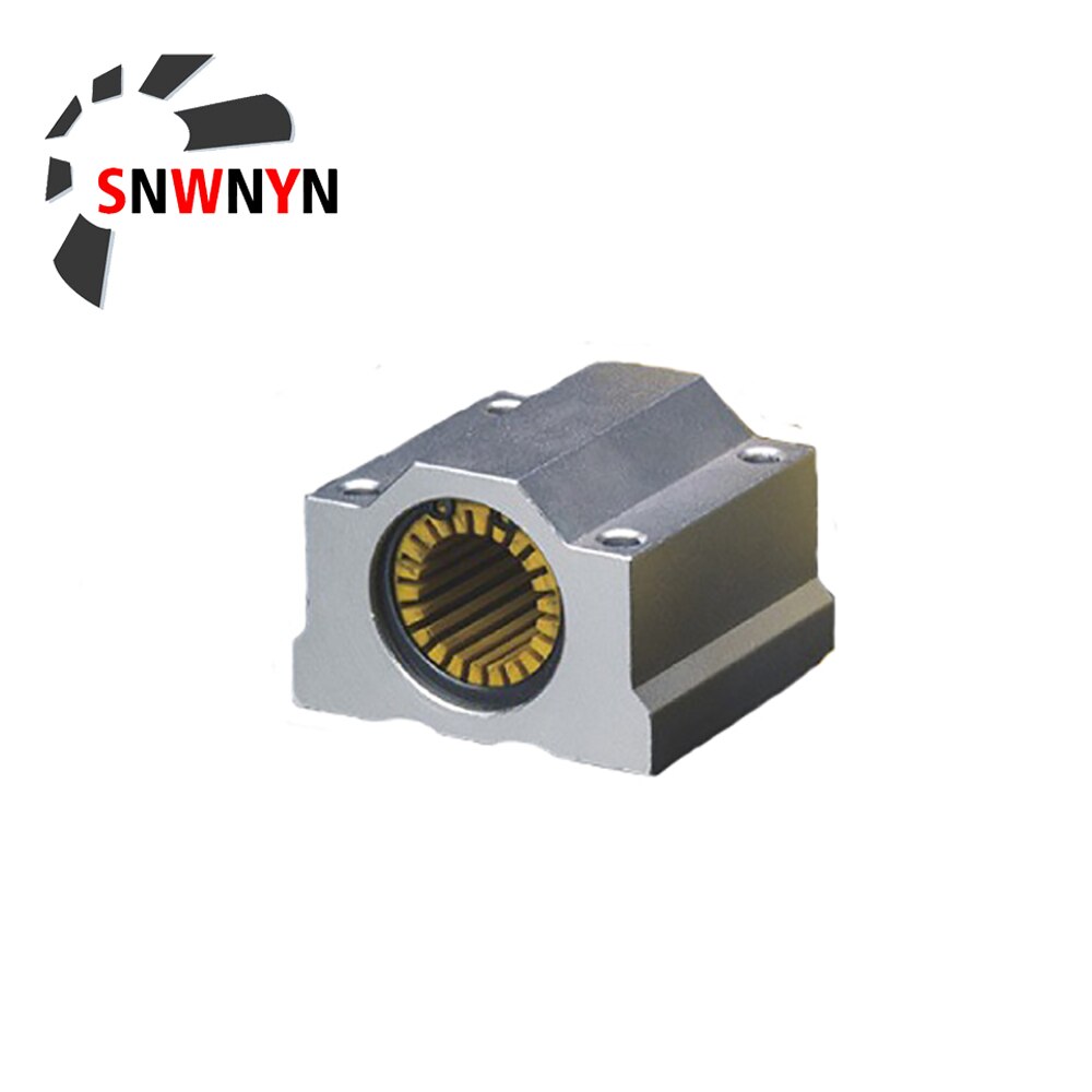 SC8-S Linear Bearing Optical Axis Slide Block Motion Bushing Corrosion-Resistant Dust-Proof Alloy And Engineering Plastic 1PC