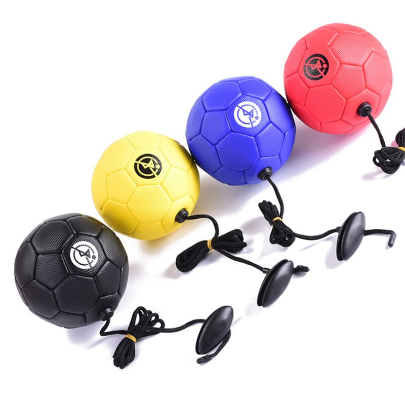 Football Training Ball Kick Soccer Ball TPU Size 2 Football Rope Touch Solo Kickwith String Beginner Trainer Practice Belt