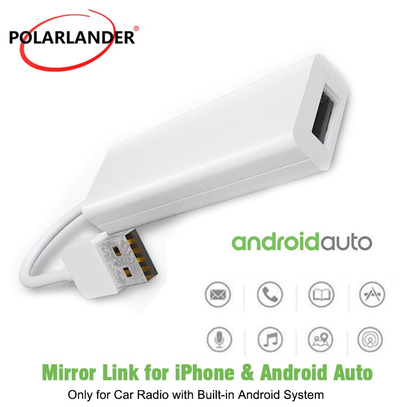 Carlinkit USB Clever Auto Verknüpfung Dongle für Android Auto / iPhone Carplay Modus Unterstützung GPS Navigation