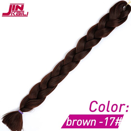 165g Synthetic Braiding Hair Single Ombre Color Glowing For Hair Synthetic Hair Extension Twist Jumbo: P4/24