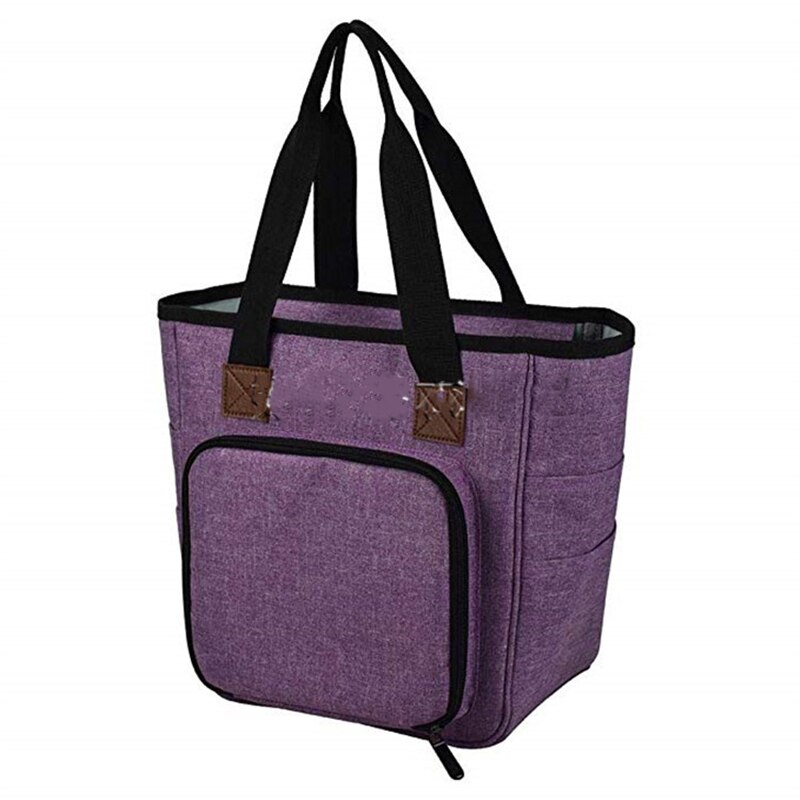 Portable Knitting Bag Organizer Yarn Storage Case for cotton cord Thread Wool Yarn Crochet Hook Sewing Needle Accessory Tool box