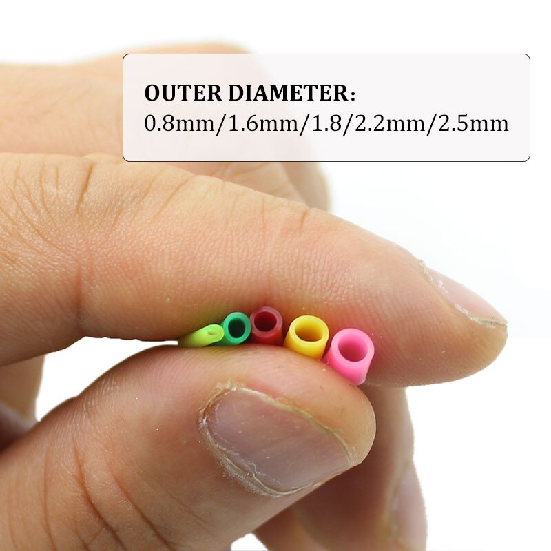 1 Box Multi Sizes Pole Float Rubbers Fit Over Carp Fishing Stick Floats / Pole Floats Accessories For Carp Match Fishing Tackle