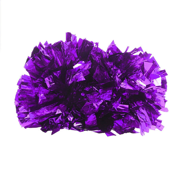 Spiel Pompons Günstige Praktische Cheerleader der Jubel Pom Poms Gelten Sport Spiel und Gesang Konzert Farbe Können Freie Kombination: Purple