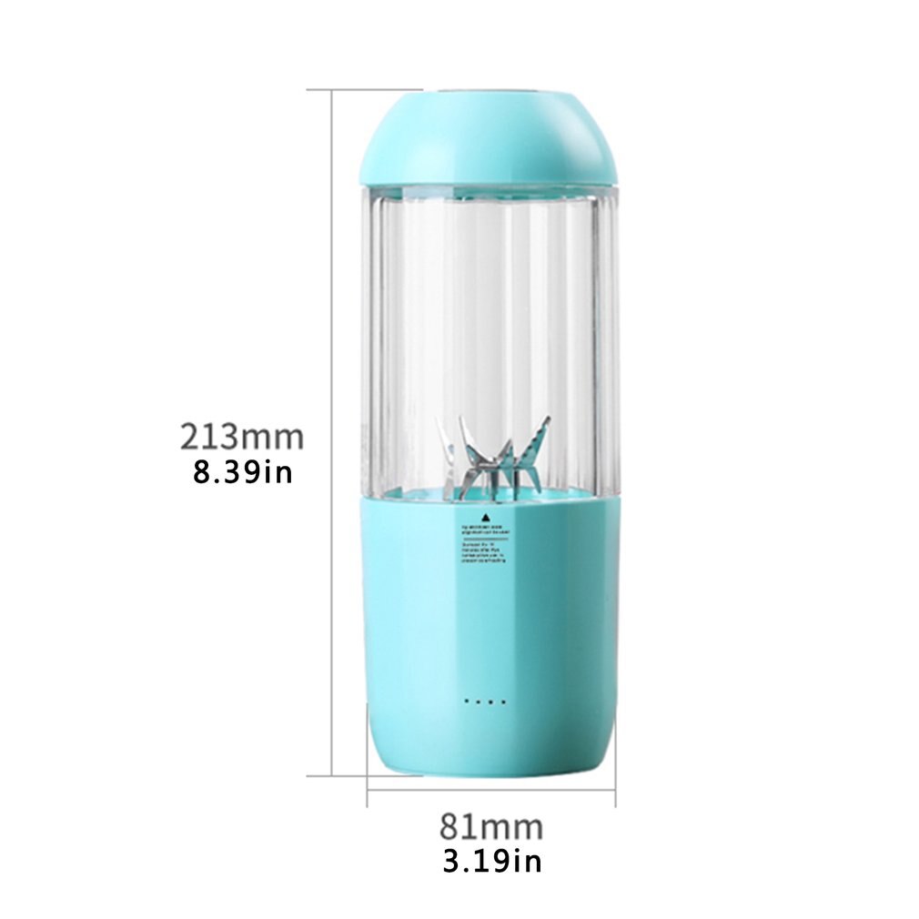 USB Rechargeable Portable Electric Juicer Fruit Vegetable Mixer Ice Smoothie Maker Blender Machine Juicing Cup