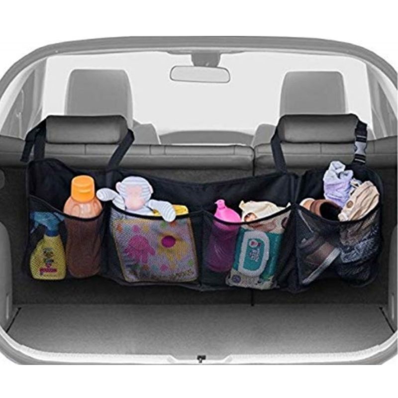 Siège de voiture Arrière De Rangement Suspendu Sacs Avec Quatre Grandes Poches multifonctionnel Suspendu Porte-Organisateur Durable Assez de Capacité De Stockage