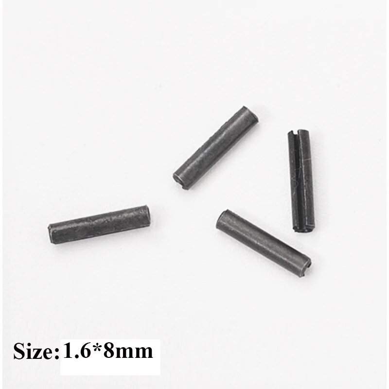 100Pcs/200Pcs 1.6Mm Pin Voor Keydiy Vvdi Auto Sleutelblad Vaststelling Pin Bolt Autosleutel Embryo klink Afstandsbediening Sleutelblad Met Sterke Ijzeren Pin
