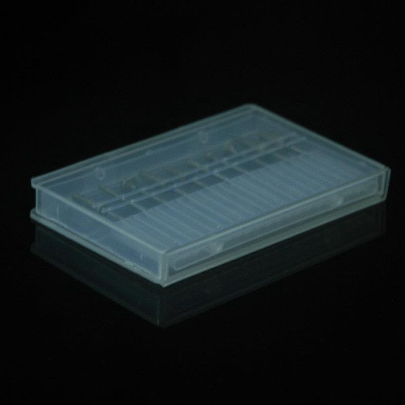 1pc gennemsigtige akryl søm bore boks 20 huller plast display stand beholder til 3/32 " bits bor udstilling