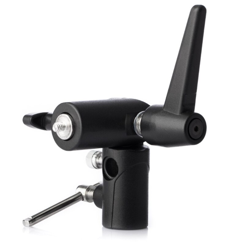 2022 Umbrella Flash Adapter H-Shape Holder Clamp Light Stand Mount Bracket Shoe