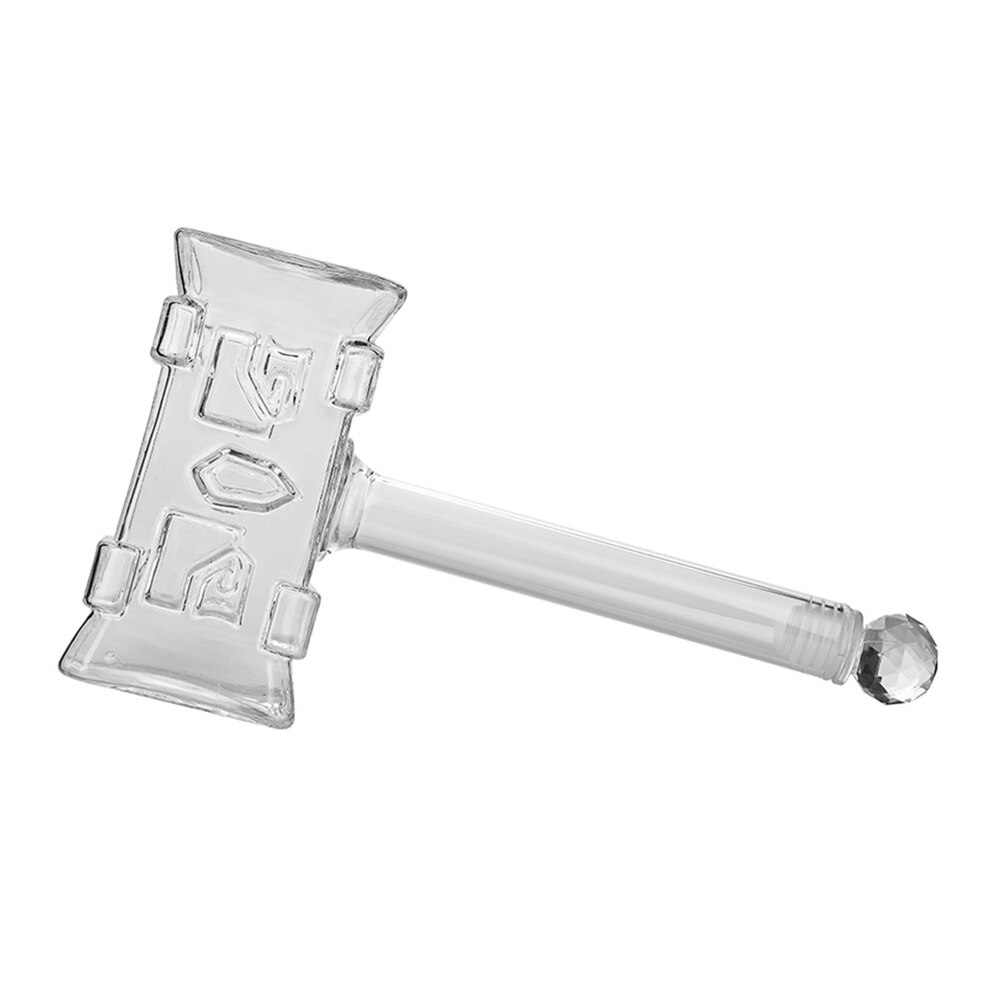 400ml Portable Wine Decanter Red Wine Pourer Aerator Hammer-shaped Family Party Champagne Glasses Decanter Bottle