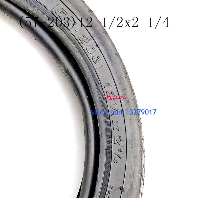 (57-203)12 1/2x2 1/4 tubo de tubo de pneu 12x2.125 trye se encaixa muitos scooters elétricos de gás e bicicleta dobrável bicicleta bicicleta da criança