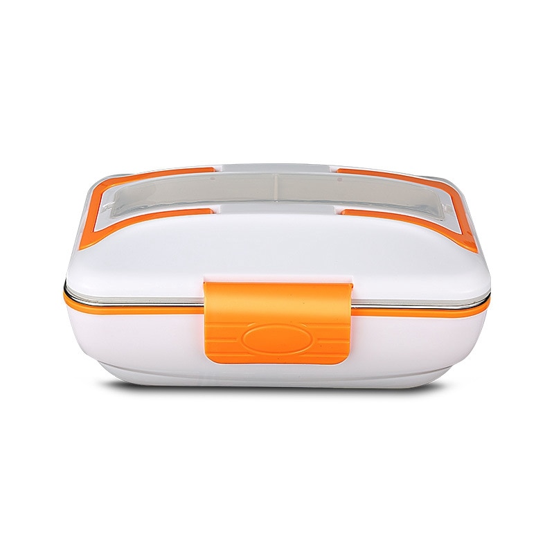 ABSS-220V Electric Heating Lunch Box Portable Heatable Food Heater with Removable Stainless Steel Container Cutlery Lunch Box wi: Default Title