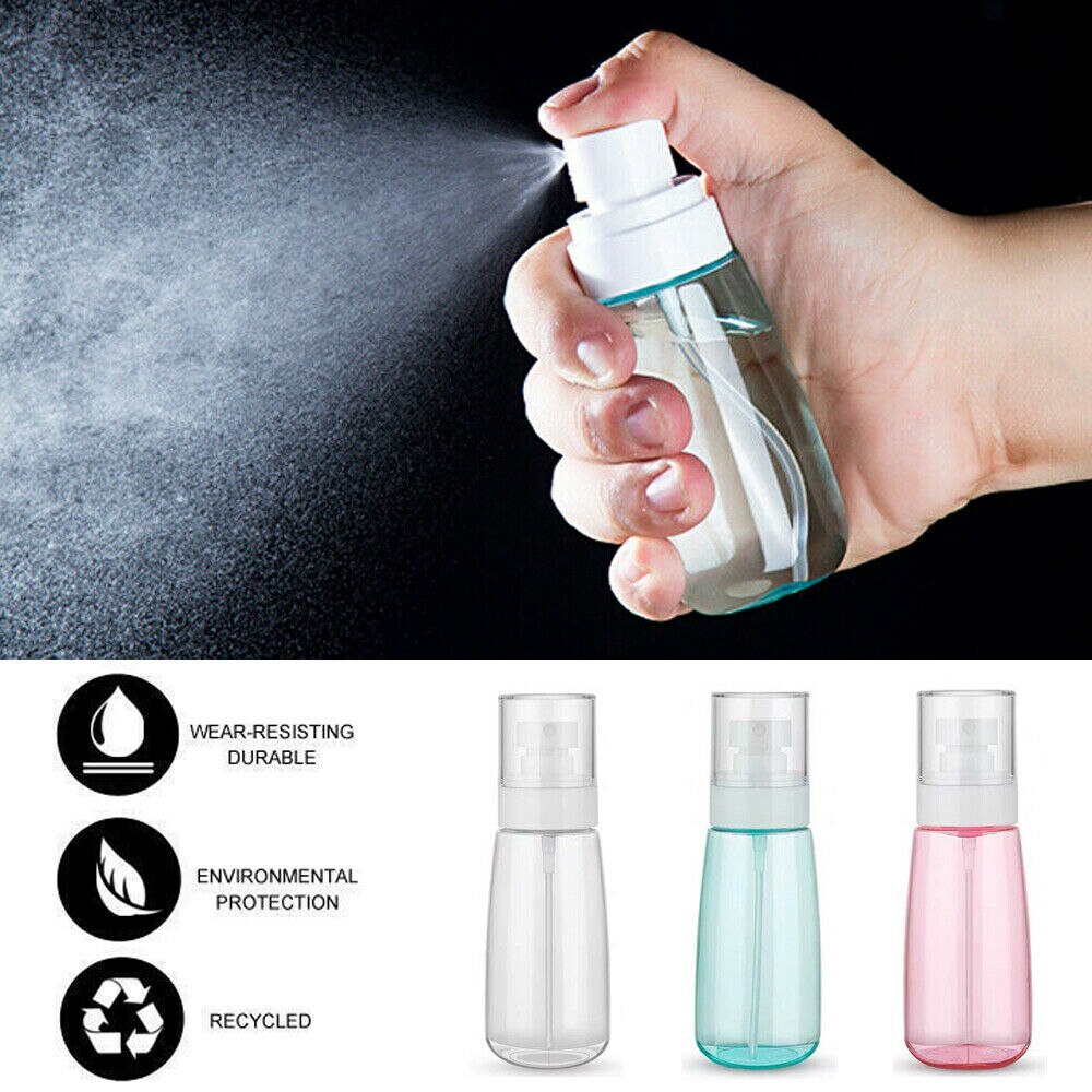 80Ml Hoge Druk Desinfectie Spray Fles Continue Water Spray Fles Superfijne Alcohol Gieter Fles Cosmetische Fles