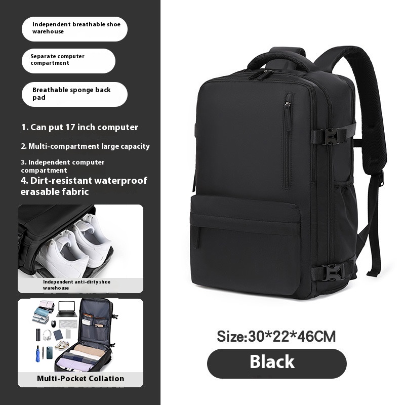 Laptop Bag Travel Backpack for Women Large Capacity Easyjet Carry-Ons 45x36x20 Backpack Ryanair 40x20x25, Men's Cabin Backpack: Beige