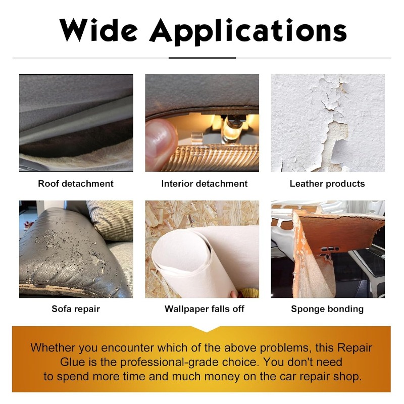 Auto Dachhimmel Reparatur Kleber Dach Liner Schnelle Reparatur Kleber Kleber Auto Dach Stoff Kleber Reparatur Rquick Trocknen Temperatur