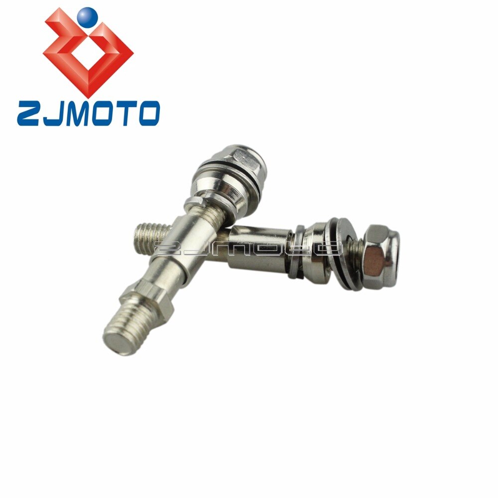 Motorcykel bakspejl skruer montering bolte adapter til harley sportster touring sidespejle 8mm montering bolt