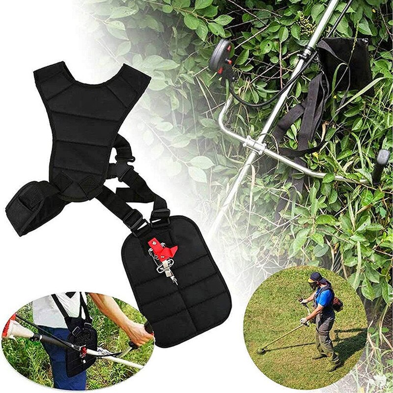Double trimmer Shoulder Harness Strap Belt Lawn Mower Grass String For Brush Cutter &amp; Trimmer Garden Power Pruner Adjusted Band
