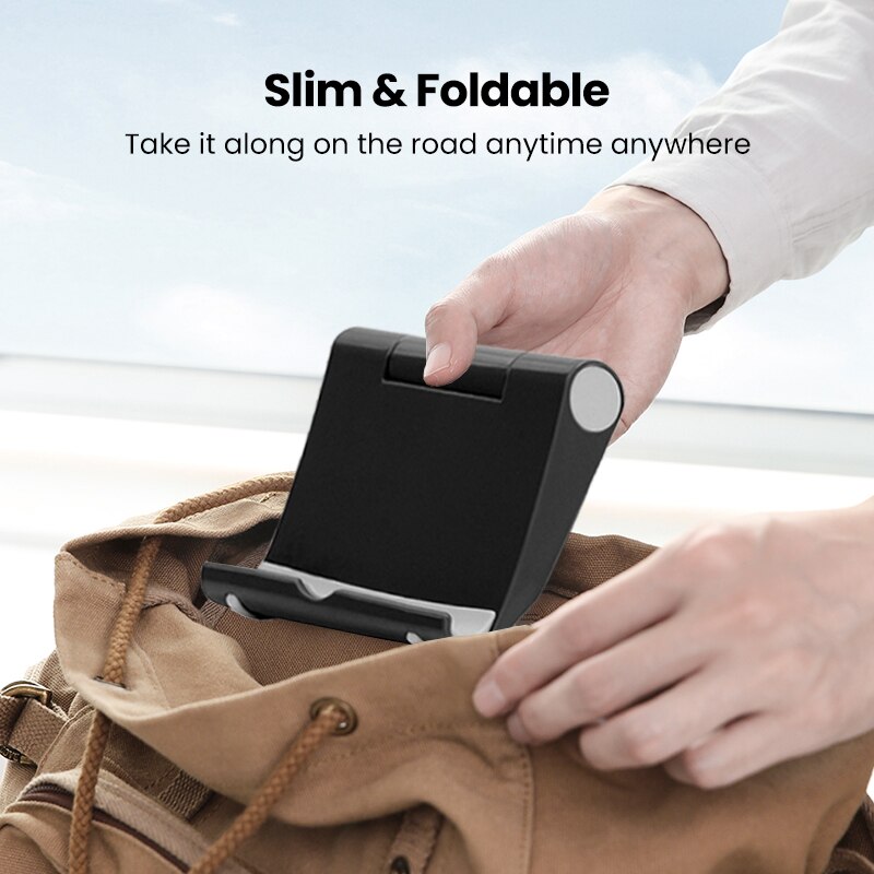 Orendil Phone Holder Stand Mobile Smartphone Support Tablet Stand for iPhone Desk Portable Mobile Holder Cell Phone Holder Stand