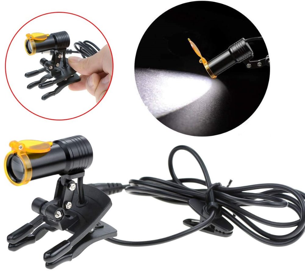Luz LED de 5W para lupas dentales, lámpara LED Dental, luz frontal, fuente de lámpara de odontología para cirugía, lámpara de unidad Dental: 2