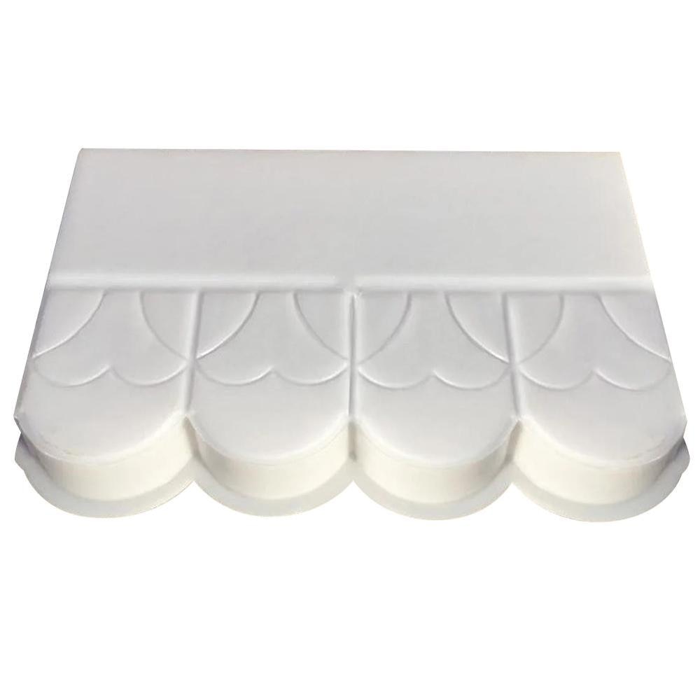 Antique Fence Path Mold Courtyard Garden Concrete Mould Decor Flower Pool Brick Mold Flower Pool Brick Plastic Mold for Garden