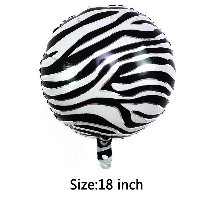 Pasen Decoratie Konijn Folie Ballonnen Jungle Bunny Bos Dieren Helium Ballon Kids Baby Douche Bruiloft Verjaardag Party Decor: Zebra