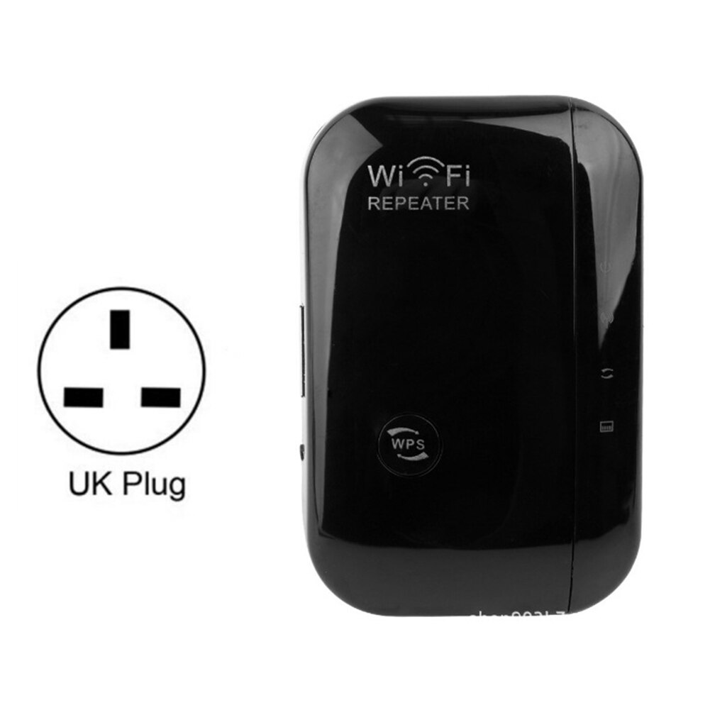 WiFi Signal Repeater Wireless Access Point Network UK AP 2.4GHz 300M Amplifier for Household Computer Accessories