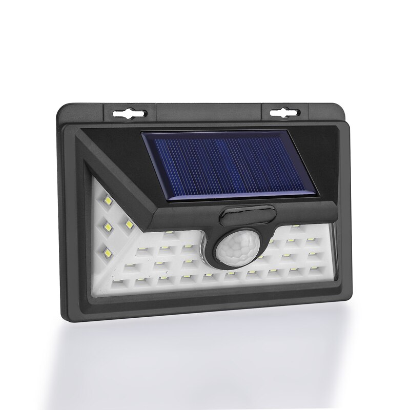 Solar Lights Outdoor Motion sensor Night security wall lamp 30 32LEDS COB Waterproof Garden Front door Yard Street light: 24 4 4