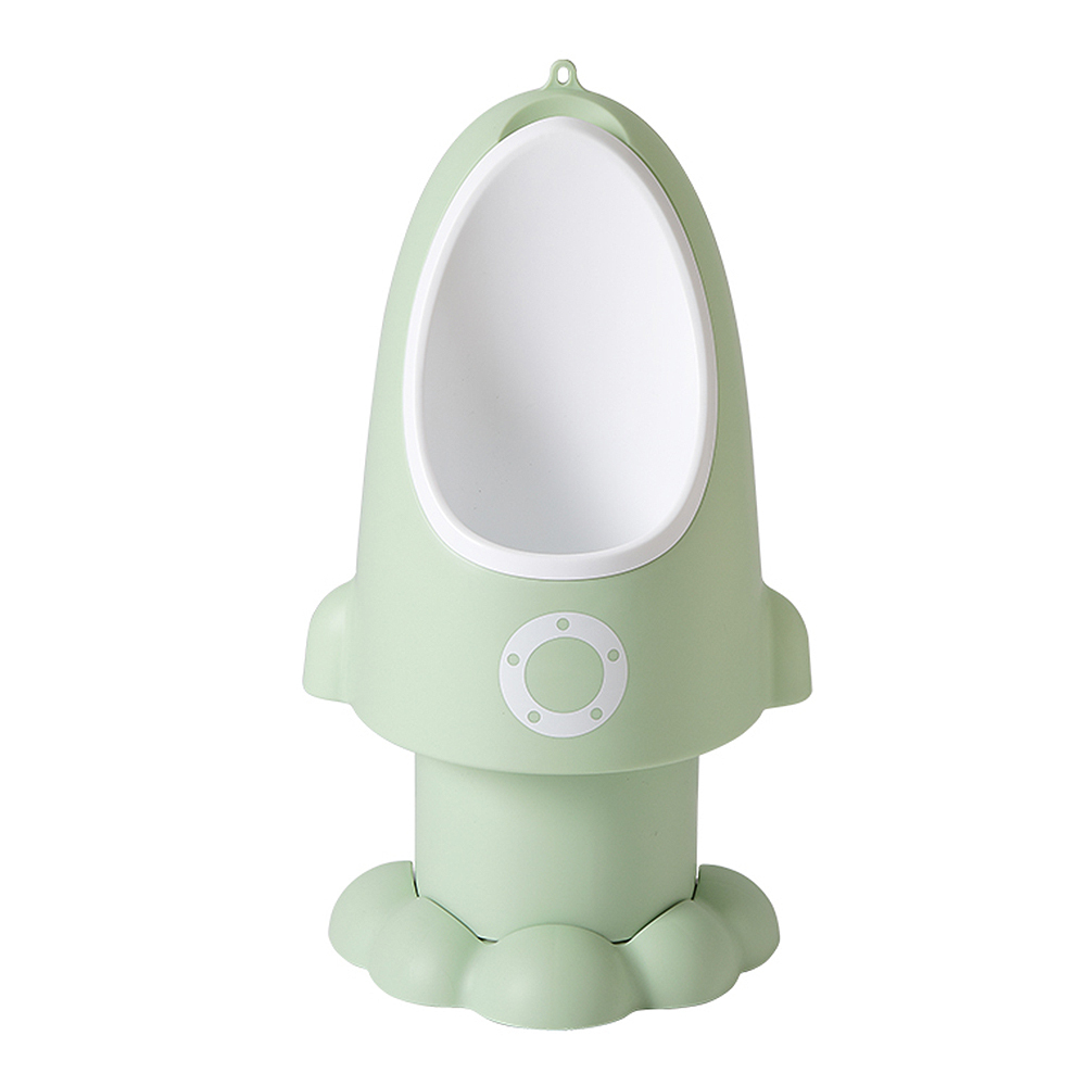 Baby urinal potte træner multifunktionelle baby drenge træning stående toilet potte børn børns vægmonterede potter: Grøn