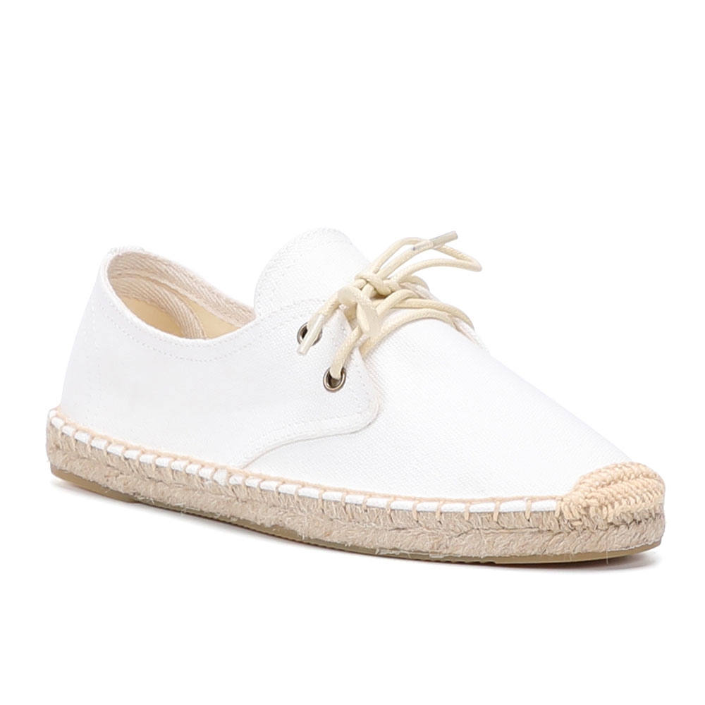 Alpargatas de cáñamo con plataforma plana para Mujer, zapatos de goma de encaje, informales, oferta especial limitada,