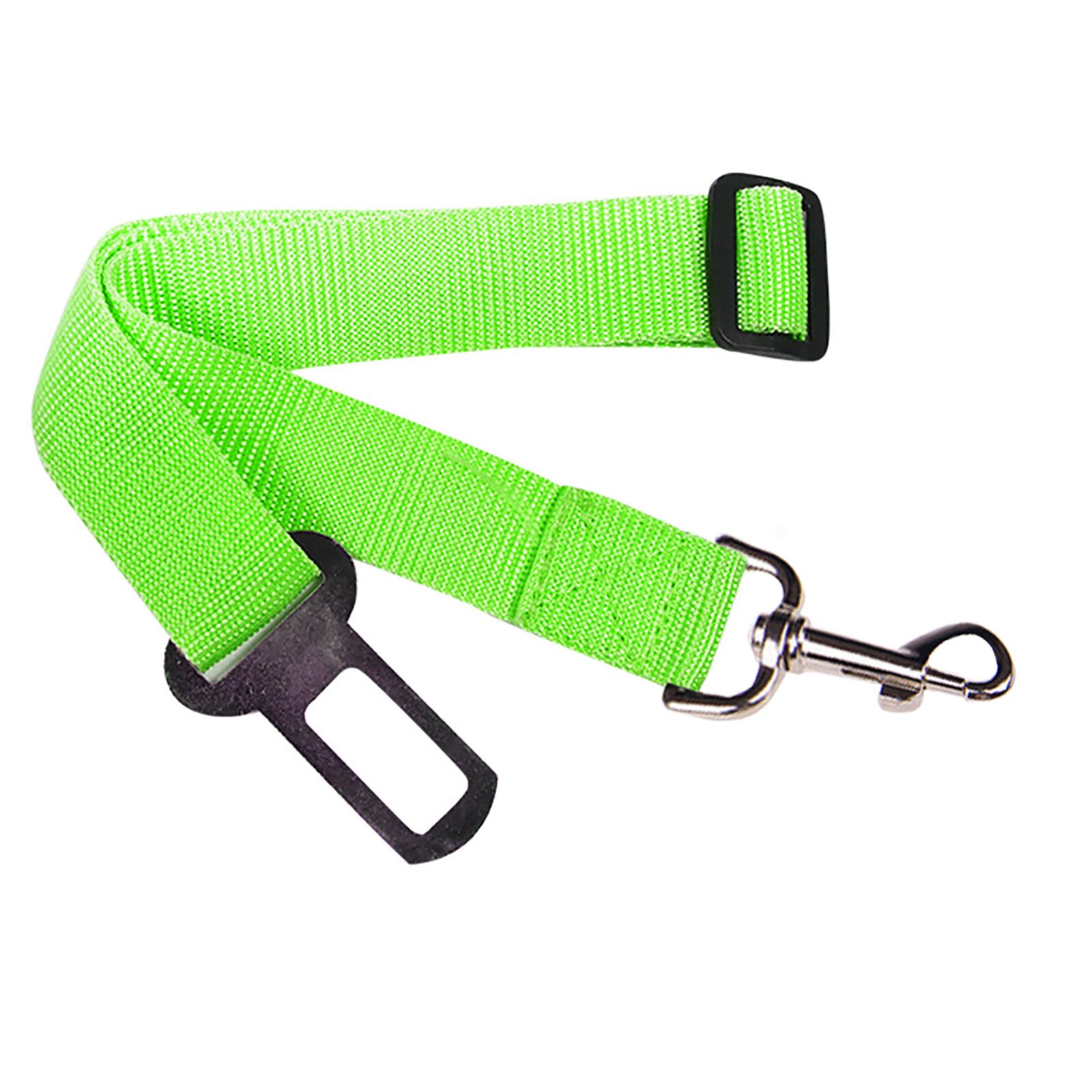 Adjustable Dog Seat Belt Pets Safety Leashes Retractable Vehicle Car Leash For Pet #J20: green 