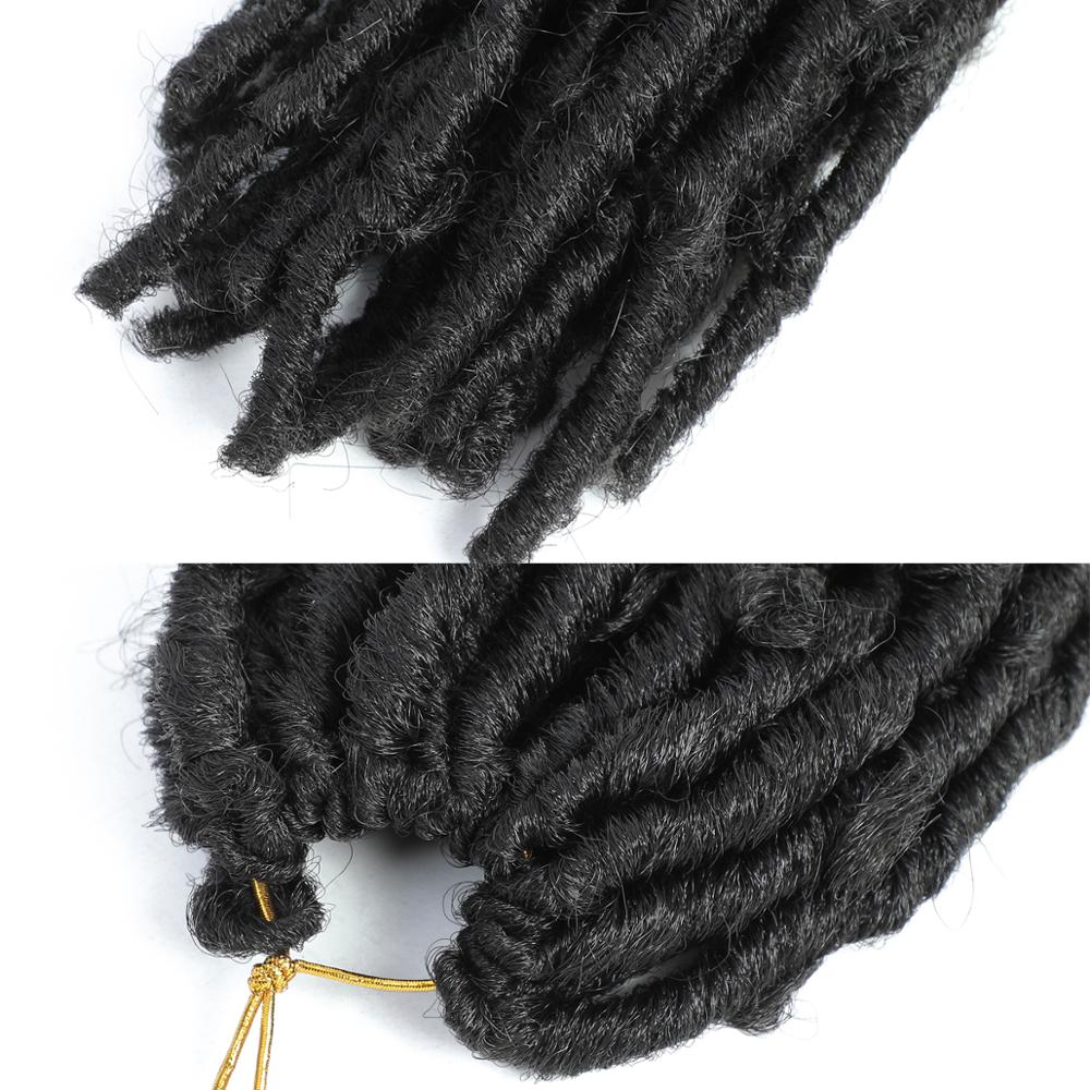 12 inch Butterfly Locs Crochet Hair Short Distressed Locs Hair Bob Faux Locs Crochet Hair