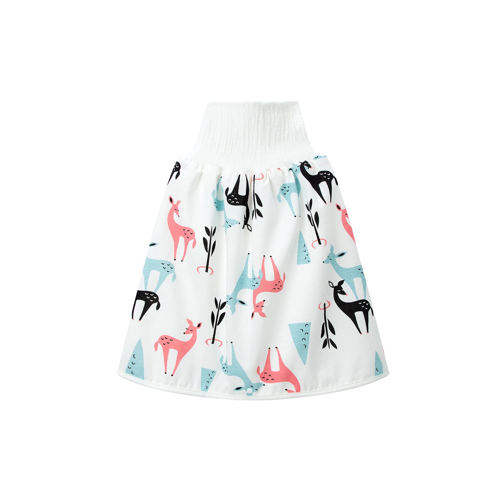 Jupe-culotte en tissu imperméable pour enfants, matelas anti-fuite en coton lavable, jupe de lit pour bébés: Q