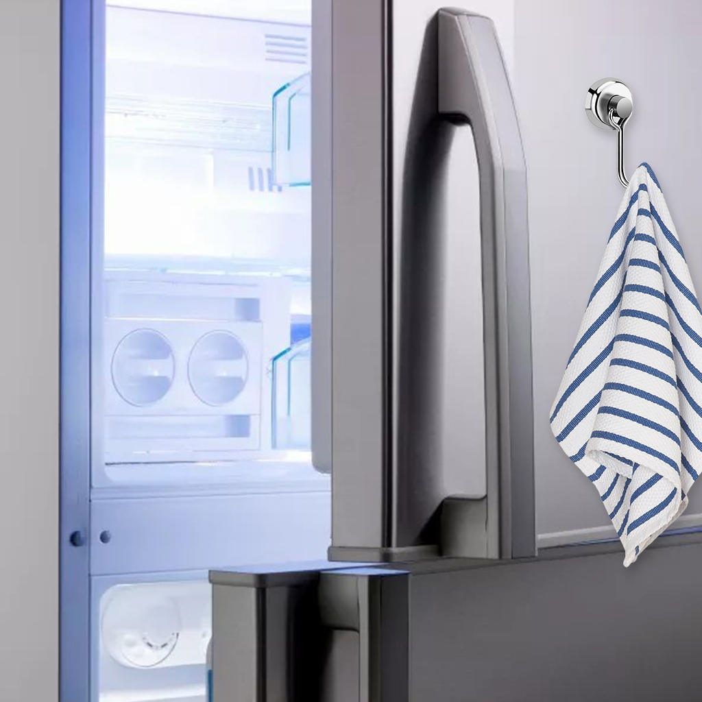 ZningEsxi Kranz Aufhänger 30cm - Schraubenloser Türhaken Für Weihnachten & Deko, Weiß