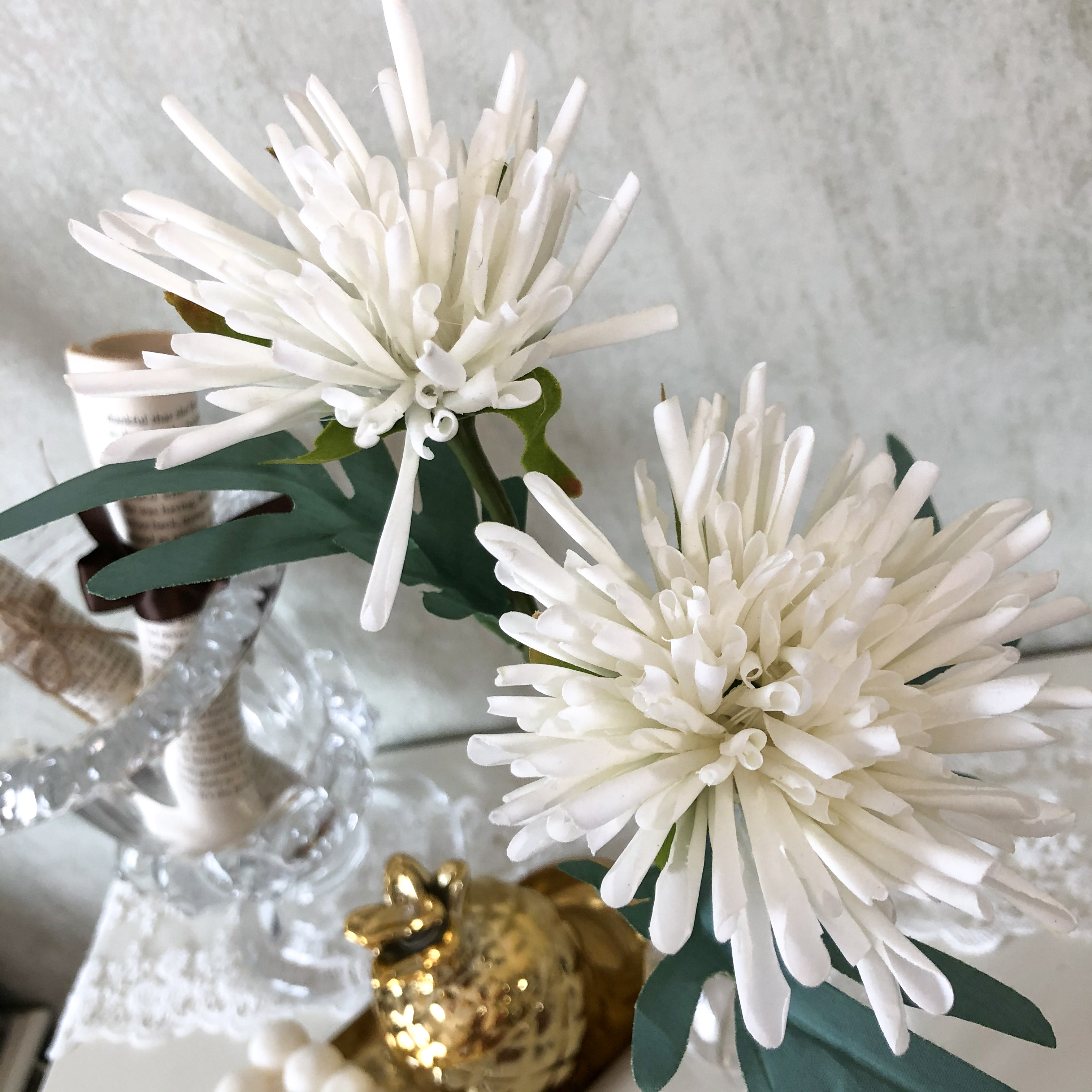 Super beautiful!crab claw chrysanthemum artificial flower bouquet simulation decoration wedding flower wall shooting props