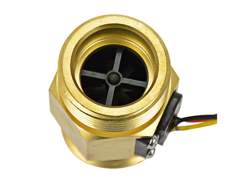 USC-HS10TA BSP 1" Hall Effect Water Flow Sensor 3-50L/M Electrical Flowmeter for water purifier, water dispenser, smart card