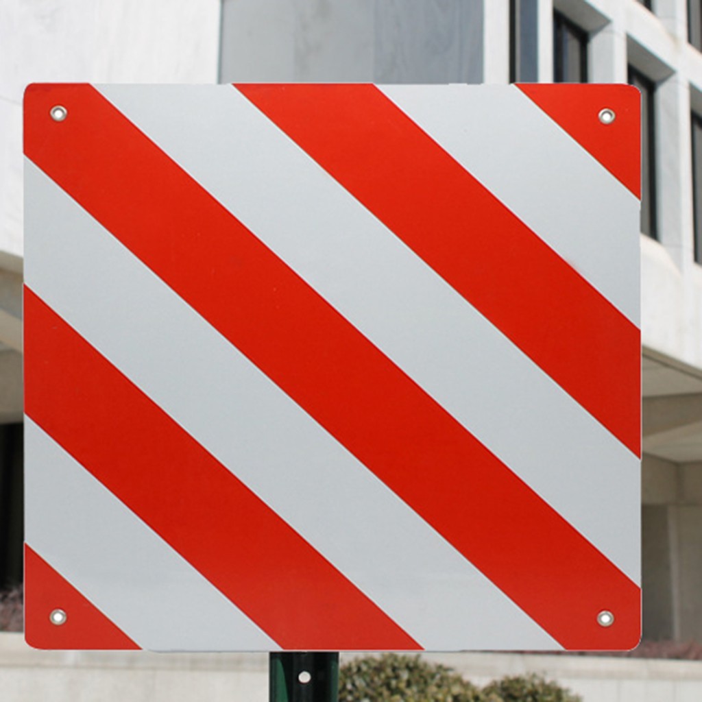 Reflecterende Teken Reflecterende Teken Rood Wit voor Bagagedrager en Bike Rack Correspondeert road verkeersregels Reflecterende Teken