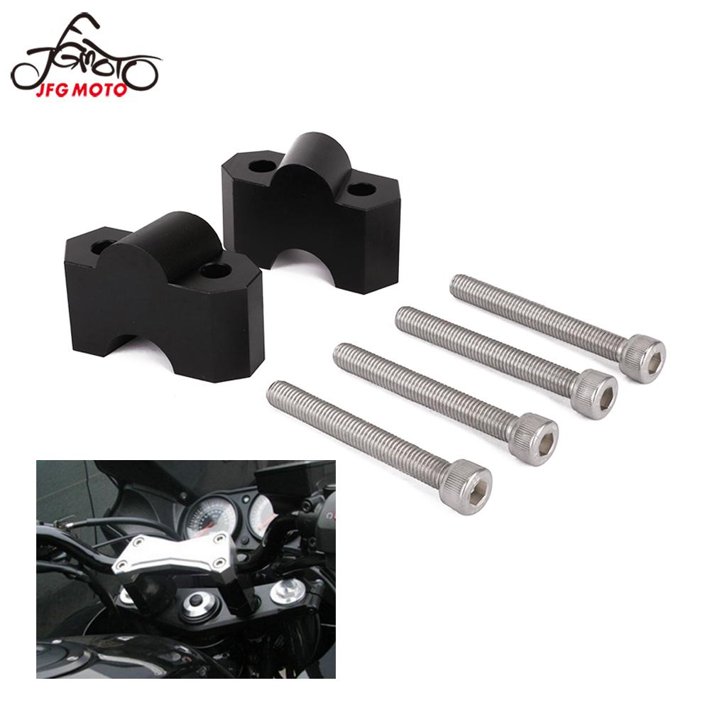 Motorcycle Cnc Stuur Riser Clamp Adapter Bar Mount Voor Kawasaki Z750 2004 2005 2006 Z1000 2007 Z 750 1000