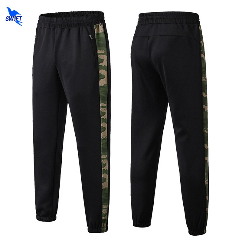 Pantalon de survêtement élastique pour hommes, avec poches à fermeture éclair, à séchage rapide, pour Sport, Jogging, Gym, Fitness, collection automne