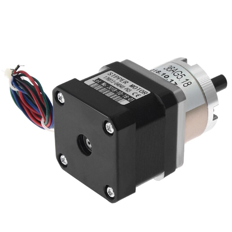 5:1 planetária caixa de velocidades motor deslizante nema 17 engrenagem motor deslizante 0.4a para diy cnc robô impressora 3d 17hs13-0404s-pg5